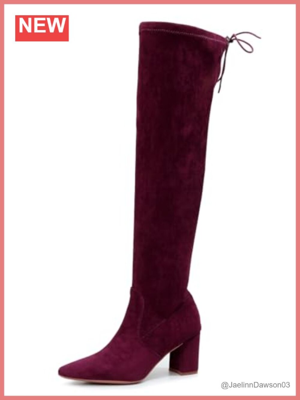 Women's OverKnee Stretchy Boot Pointed Toe Thigh-High Fashion Boot